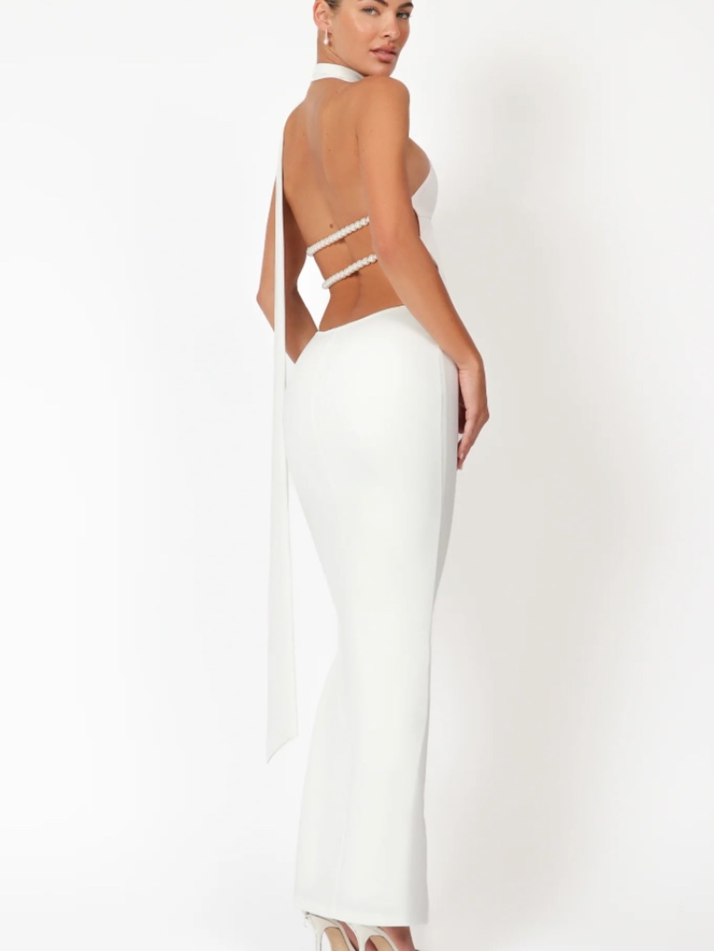 NWT Khanum's - Kara Maxi Dress, Ivory (M)